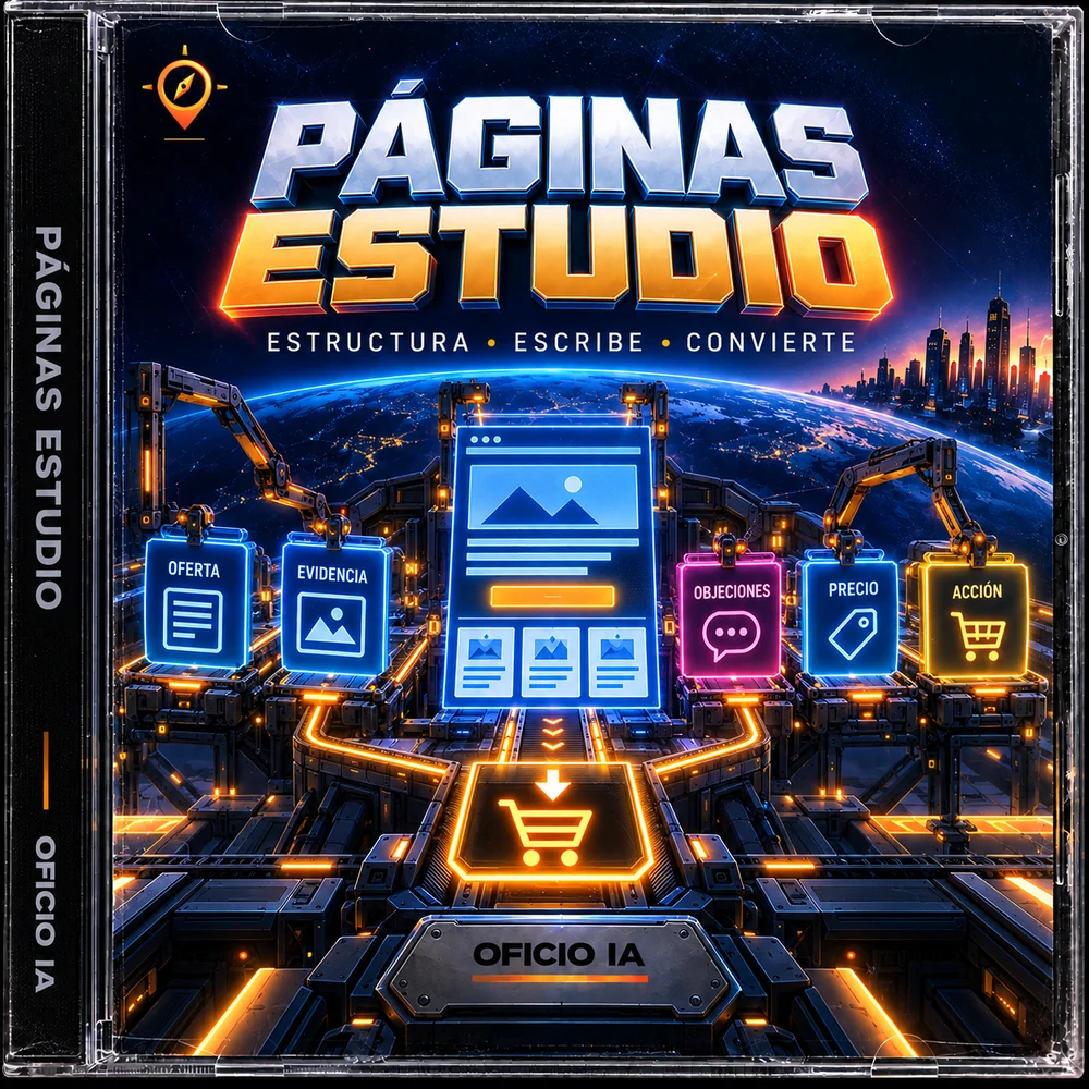 Carátula retro de Páginas Estudio